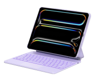 TYPECASE Etui Edge z klawiaturą do iPad Air 13" M2/M3/M4 fioletowy - 1485258 - zdjęcie 1